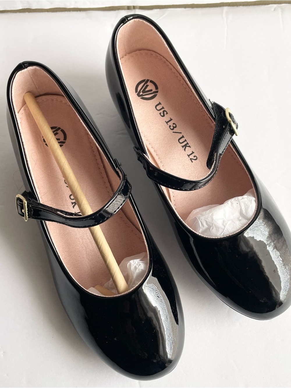 Mary Jane Black Patent Leather Mary Jane Dress Shoes